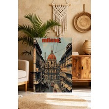 Mgi Design Zarif Vintage Seyahat Posteri Skandinav Tarzı Kanvas Tablo Modern Ev Dekoru