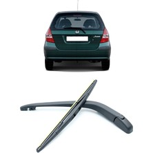 CME PARTS Honda Jazz / Fit 2001-2008 Uyumlu Arka Cam Silecek Kolu ve Süpürgesi Takım 76630S7AG01 - 76740-SAA-004