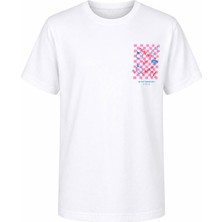 Trender Picnic Time Baskılı Ekru Kız Çocuk T-Shirt 8038