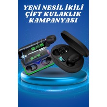 Zero Land Depomix Ikili Bluetooth Kulaklık Dijital Göstergeli Uzun Pil Ömrü Yüksek Ses Kaliteli