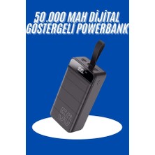 Zero Land Depomix Powerbank 50.000 Mah Dijital Göstergeli Taşınabilir 4 Portlu Hızlı Powerbank