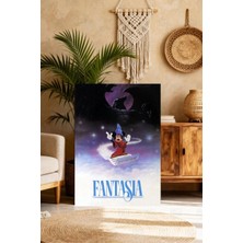 Mgi Design Lüks Vintage Film Posteri Klasik Kanvas Tablo Çalışma Odası Sanatı