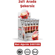 Aladeeb 2’si 1 Arada Şekersiz Hazır Kahve