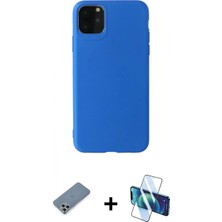 Pileli Store Pilelistore™ iPhone 11 Pro Max Kılıf Kozmos Yansıma Özel Seri - Siyah 3D Antistatik Cam Ekran Koruyucu + Metal Kamera Lens Koruma Cam - Gs