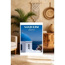 Mgi Design Sanatsal Vintage Seyahat Posteri Boho Stilinde Kanvas Tablo Ofis Duvar Tablosu