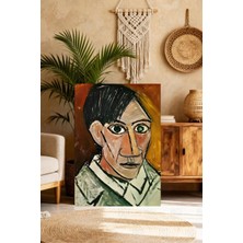 Mgi Design Özel Tasarım Picasso Reprodüksiyonu Modern Tarzda Kanvas Tablo Yatak Odası Tablosu