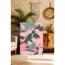 Mgi Design Estetik Pembe Eklektik Tablo Modern Tarzda Kanvas Tablo Lüks Duvar Sanatı