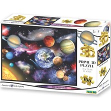 Prime 3D Solar Sistem Puzzle 100 Parça