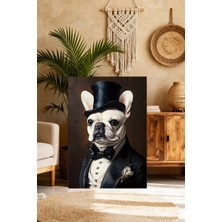 Mgi Design Sanatsal Maksimal Tasarım Eseri Vintage Etkili Kanvas Tablo Salon Dekoru