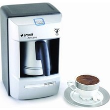 Arçelik K-3200 Mini Telve 3 Fincan Kapasiteli Otomatik Kahve Makinesi Gri Renk ve Güçlü Özellikler
