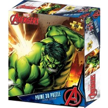 Prime 3D - Avengers The Hulk 500 Parça Yetişkin Puzzle