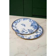 Miss Betty Blue Life Emaye 2'li Sunum Tabak 30CM