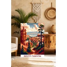 Mgi Design Modern Premium Vintage Seyahat Posteri Klasik Kanvas Tablo Şık Duvar Dekoru