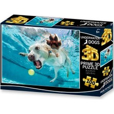 Prime 3D Su Altında Köpek Daisy Puzzle 100 Parça