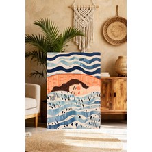 Mgi Design Şık Modern Çağdaş Sanat Kanvas Tablo Modern Ev Dekoru