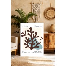 Mgi Design Zarif Henri Matisse Reprodüksiyonu Minimalist Kanvas Tablo Çalışma Odası Sanatı