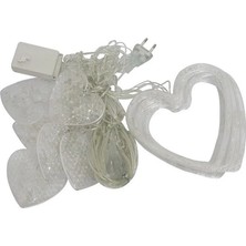 GIGA Kalp Şeklinde LED Neon Işık Dekoratif Romantik Oda ve Duvar Lambası