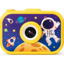 Bubitechh Lf-Y6 Çocuklar Için Dijital Fotoğraf Makinesi Pembe