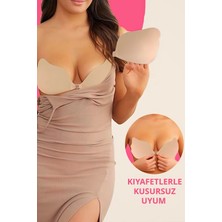 Homay Straplez Göğüs Dikleştirici Yapışkan Silikon Sütyen