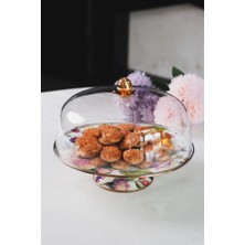 Miss Betty Rose Deluxe Emaye Ayaklı Kek Fanusu