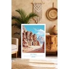 Mgi Design Premium Kalite Vintage Seyahat Posteri Retro Kanvas Tablo Dekoratif Duvar Sanatı