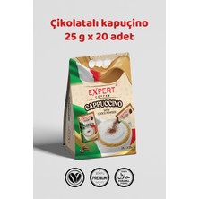 Aladeeb Cappuccino Çikolata Tozlu 20 x 25 G Hazır Cappuccino Kahve