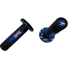Motosvn Motosiklet Cg Cross Scooter Protaper Elcik Slikonlu  Siyah-Mavi