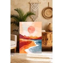 Mgi Design Modern Premium Maksimalist Sanat Modern Tarzda Kanvas Tablo Ofis Duvar Tablosu