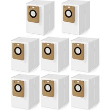 RotRever Dreame Bot D10 / D10 Plus / L10 / L10 Plus / D10S / D10S Plus / Z10 Pro Uyumlu Toz Çöp Torbası Yedek Parça Seti-8 Adet