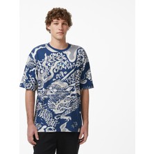 United4 Unıted4 Regular Fit Erkek Lacivert T-Shirt.ındıgo