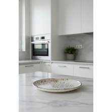 6'lı Valencia Servis Tabak 27CM Dijital Fade Rinart
