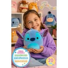 Toyfest Disney Squishmallows Stitch Peluş Oyuncak Yumuşak Koleksiyon Seri A Sevimli 20 cm
