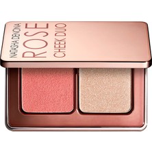 Natasha Denona Rose Cheek Duo - Ikili Allık ve Aydınlatıcı Paleti