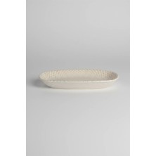 12'li Valencia Oval Kayık Tabak 16CM Dijital Punto Rinart