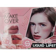 Mor AVM Make Over 24 Saat Etkili Lipstick 6 Li Set