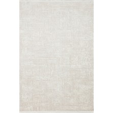 Eko Halı Lagos Lgs 24 Cream Beige Xw Hav Toz Vermez Modern Desenli Makine Dokuması Halı
