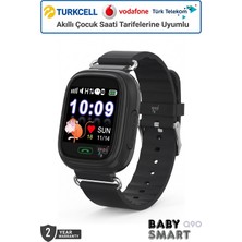 BabySmart Q90 LBS Konumlu Akıllı Çocuk Takip Saati Sim Kartlı Arama, Gizli Dinleme Özellikli