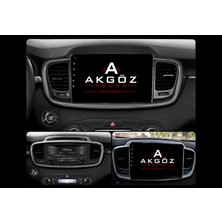 GÖZA-X Kıa Sorento 2015+2017 Multimedya Çerçevesi  10 Inç  Soketleri Içinde