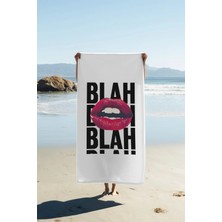 Dolce Mariee Dijital Baskı Plaj Deniz Havlusu 80 x 160 cm Peştamal HVL0266