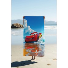 Dolce Mariee Dijital Baskı Plaj Deniz Havlusu 80 x 160 cm Peştamal HVL0246