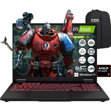 Asus Tuf Gaming A16 FA608UM Ryzen 7 260 RTX5060 24GB Ram 1tb SSD 16" IPS Wuxga 165Hz W11 Taşınabilir Bilgisayar