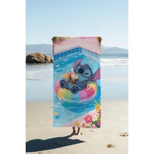 Dolce Mariee Dijital Baskı Plaj Deniz Havlusu 80 x 160 cm Peştamal HVL0247