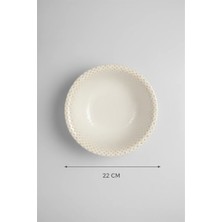 6'lı Valencia Salata Kasesi 22CM Dijital Punto Rinart