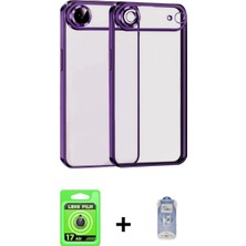 Pileli Store Pilelistore™ iPhone 17 Air Kılıf Vadi Minimal - Siyah Joko Magic 5d Cam + Raze Metal Kamera Lens - Gd