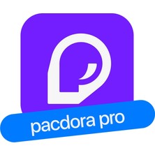 Pacdora - 1 Aylık Pacdora Pro Üyeliği (Kişiye Özel)