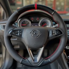 Stilix Garage  Opel Astra K Insignia Crossland 2015-2022 Araca Özel Direksiyon Kılıfı