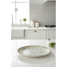 6'lı Valencia Servis Tabak 25CM Dijital Fade Rinart