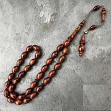 Çılgıntrend Kişiye Özel Kutulu Halkalı Imame ve Hitame Işçilikli Yılan Ağacı Tesbih