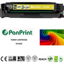 PanPrint Hp Color Laserjet Pro Mfp M281FDW Sarı Yüksek Kapasiteli Muadil Toner (CF542X) 2500 Sf.