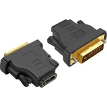 Narita NRT-1246 DVI (24+1) To HDMI Çevirici Dönüştürücü Adaptör | Pc ve Monitör Uyumlu